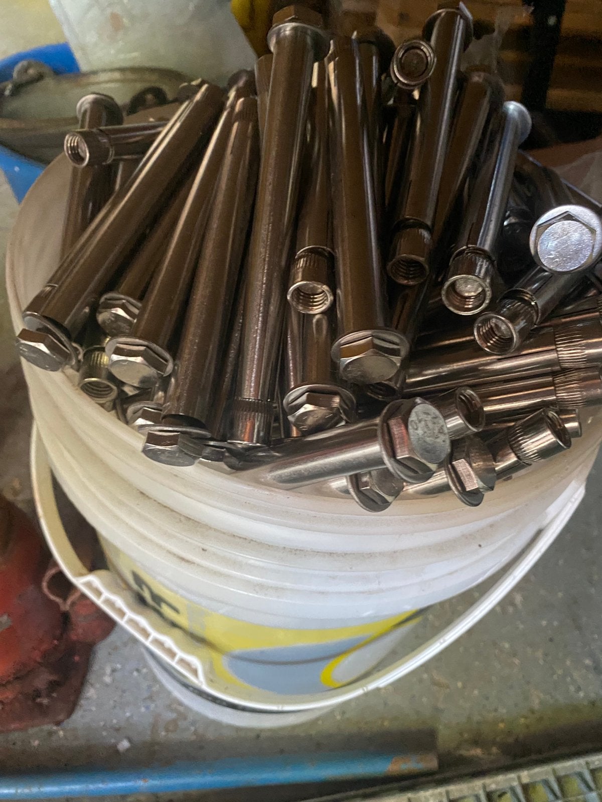 Keil anker bouten / plaat bevestigings materialen, Ophalen, 100 tot 250 mm, Overige typen, Nieuw