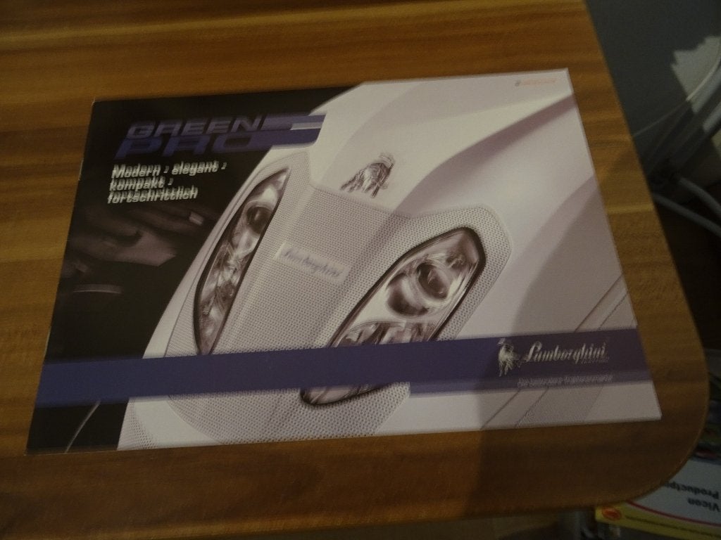Een setje Lamborghini trekkrs folders, Ophalen of Verzenden, Zo goed als nieuw, Folder