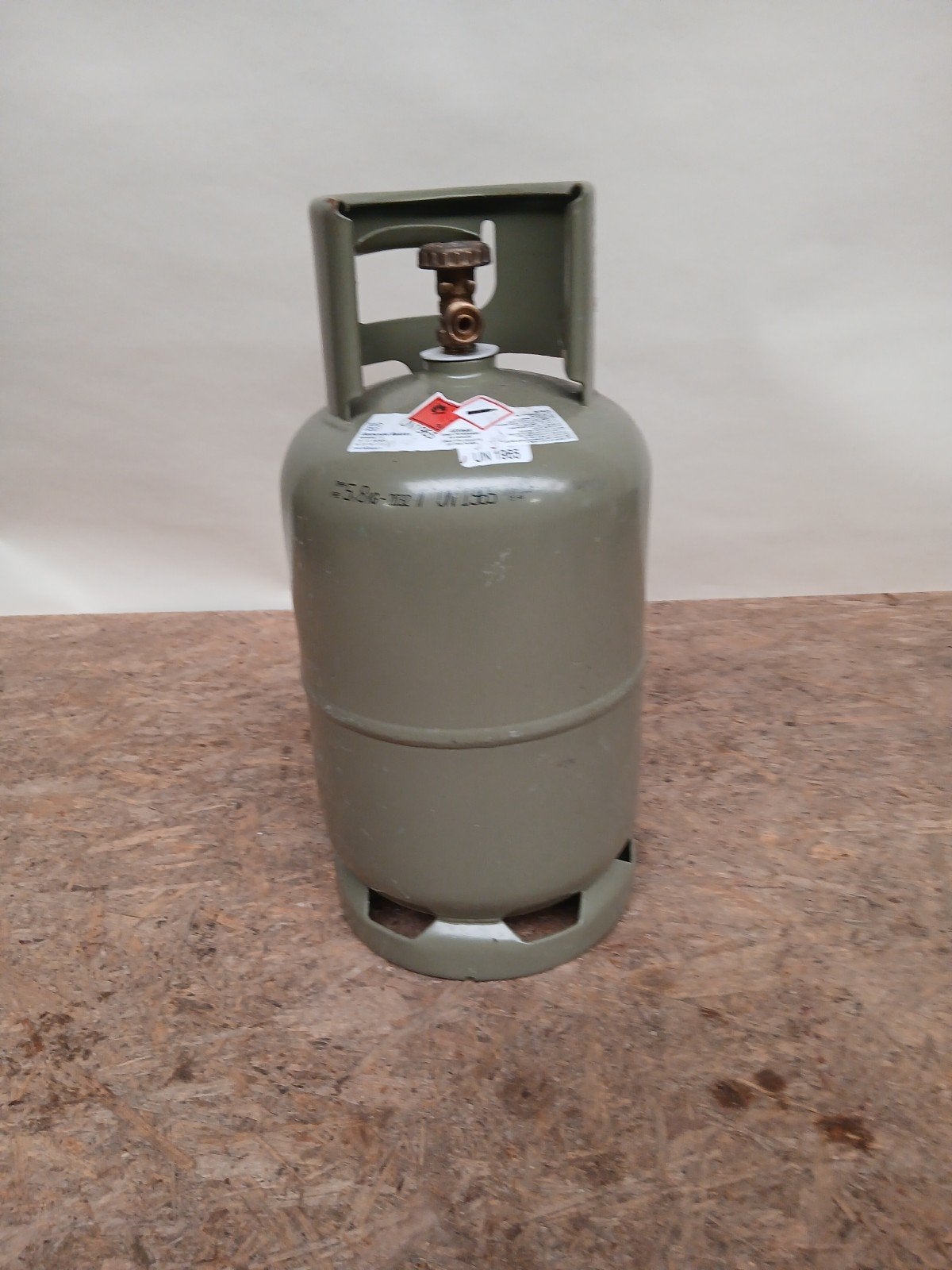 Lege gasfles 5,8 kg, Ophalen, Gebruikt, Onbekend, Onbekend