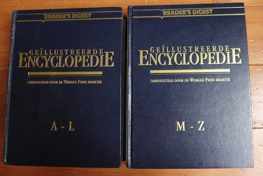 Geillustreerde encyclopedie 2 delen, Boeken, Encyclopedieën, Gelezen, Complete serie, Ophalen of Verzenden, Algemeen