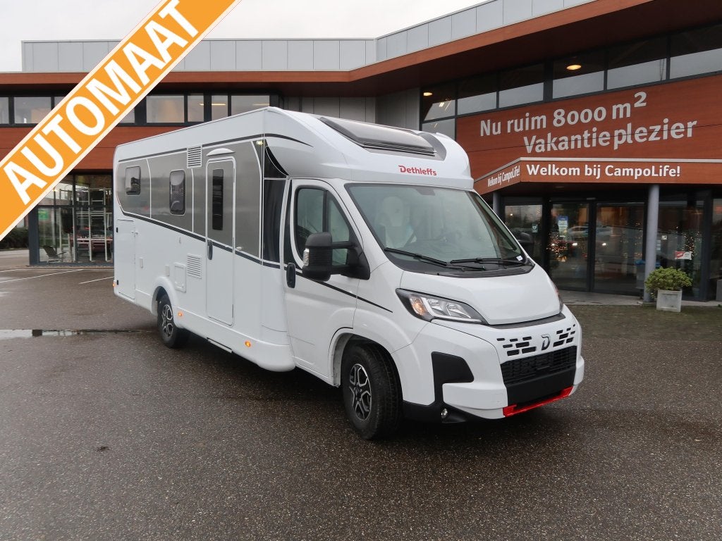 Dethleffs Just Camp T 7052 EB BED 215 LANG! ACTIV MODEL, Caravans en Kamperen, Campers, Automaat, Ringverwarming, Fiat, Tot en met 2
