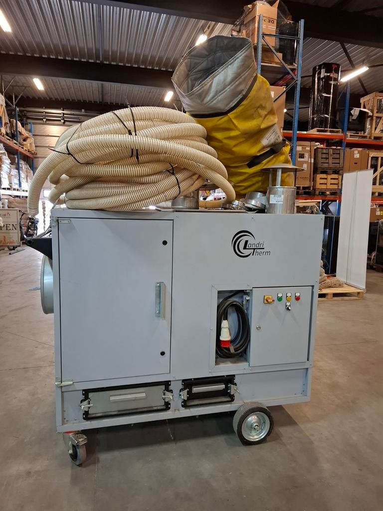 Landri Therm pelletheater 50kW, Ophalen of Verzenden, 60 tot 150 cm, 80 cm of meer, 800 watt of meer