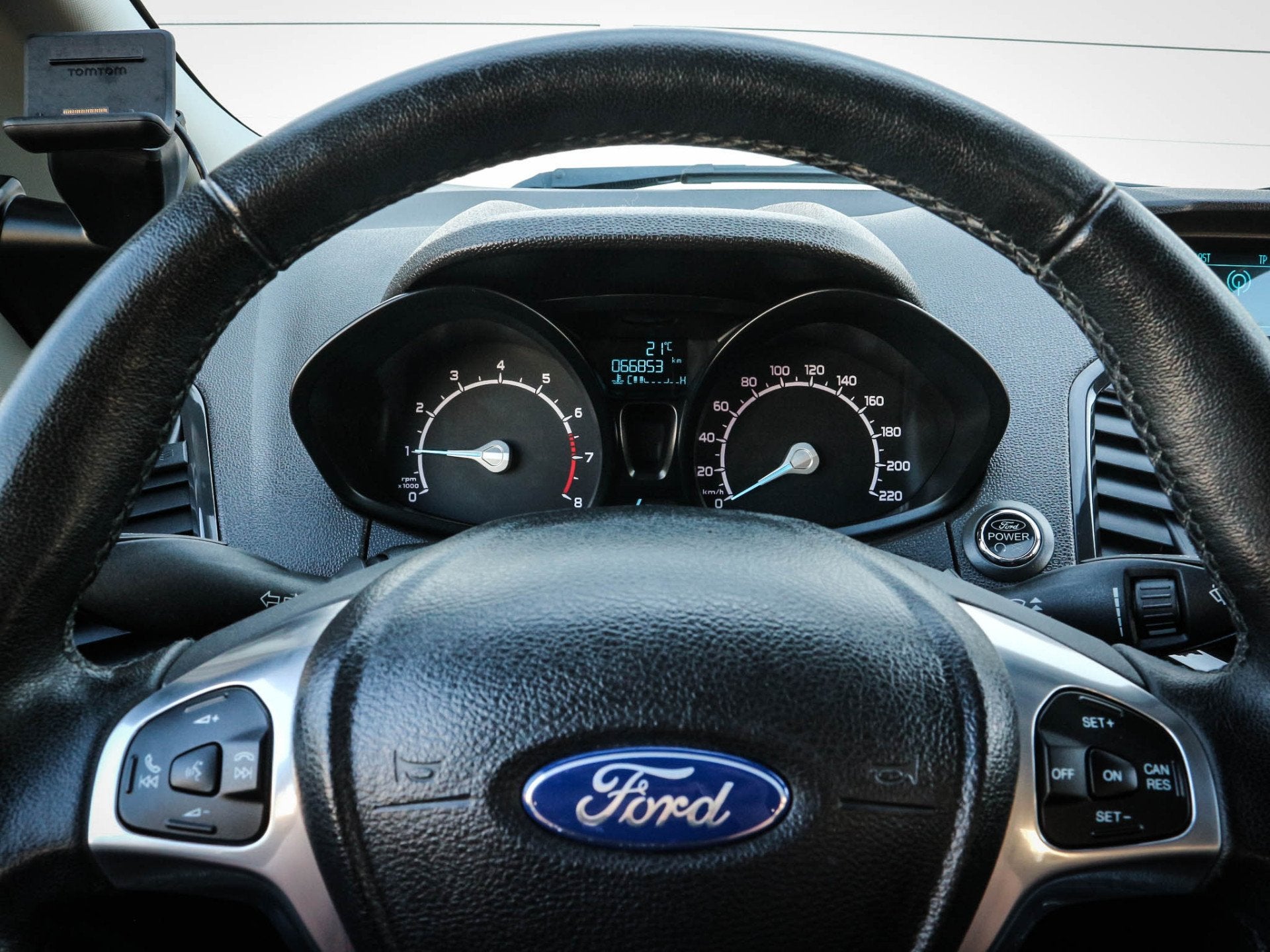 Ford EcoSport 1.0 EcoBoost Titanium | Clima | Cruise | Audio, Auto's, Voorwielaandrijving, Euro 5, Stof, Gebruikt