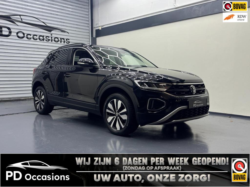 Volkswagen T-Roc 1.5 TSI Goal Edition - Half leer - Clima -, Auto's, Volkswagen, 1258 kg, Zwart, 4 cilinders, 150 pk