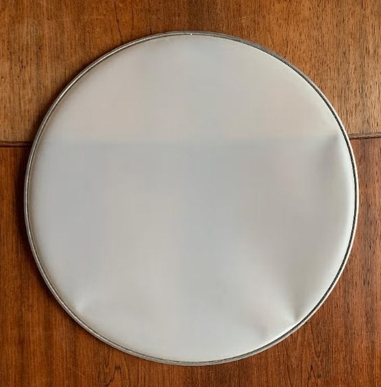 Synthetisch drumvel, vel, skin drum; 42 cm doorsnee, Ophalen of Verzenden, Zo goed als nieuw, Trommel