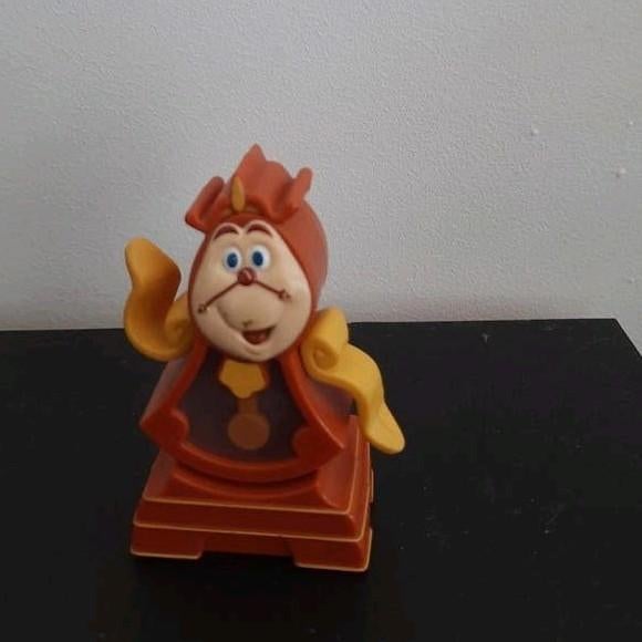 Te Koop MC Donalds Belle en het beest klok (1992), Ophalen of Verzenden, Gebruikt