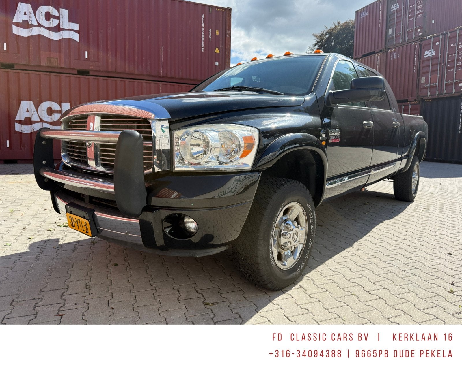 Dodge RAM 2500 Megacab 4x4 6.7L Cummins Diesel 2008, Auto's, Automaat, 450 kg, Stoelverwarming, RAM 2500