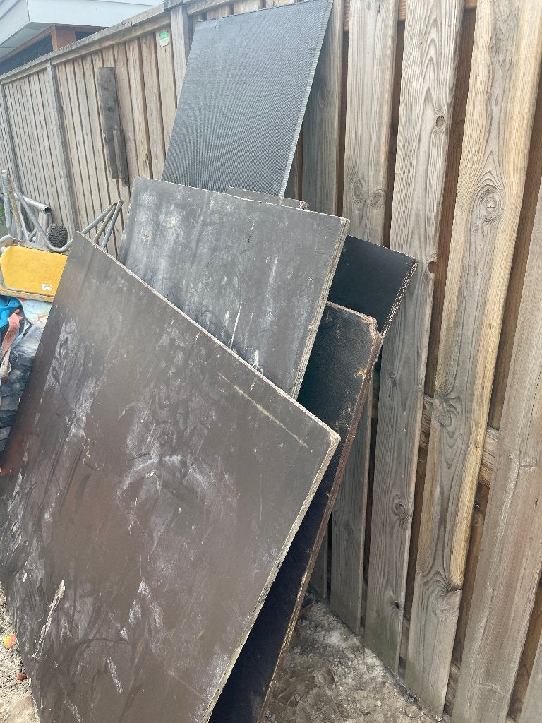 Betonplex, Gebruikt, Overige typen, Ophalen of Verzenden, 50 mm of meer