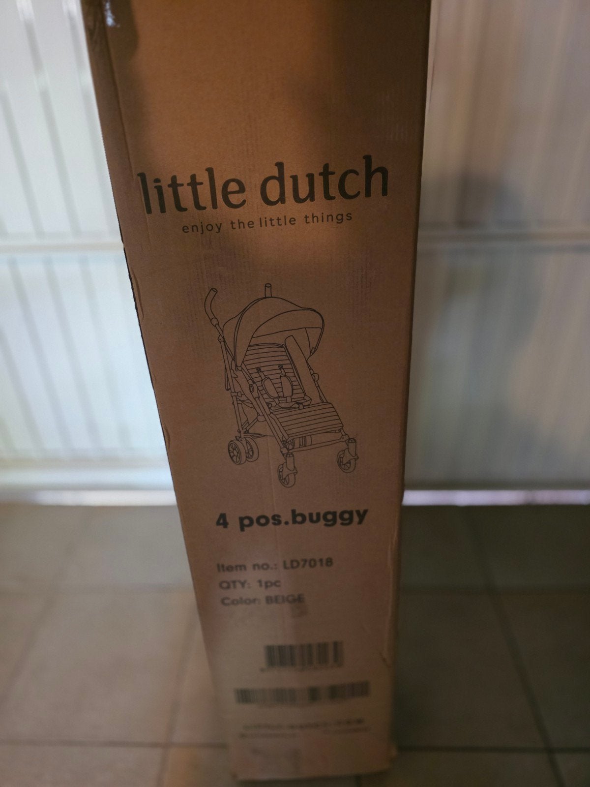 Little Dutch buggy (beige) - Nieuw in doos, Ophalen, Nieuw, Overige merken