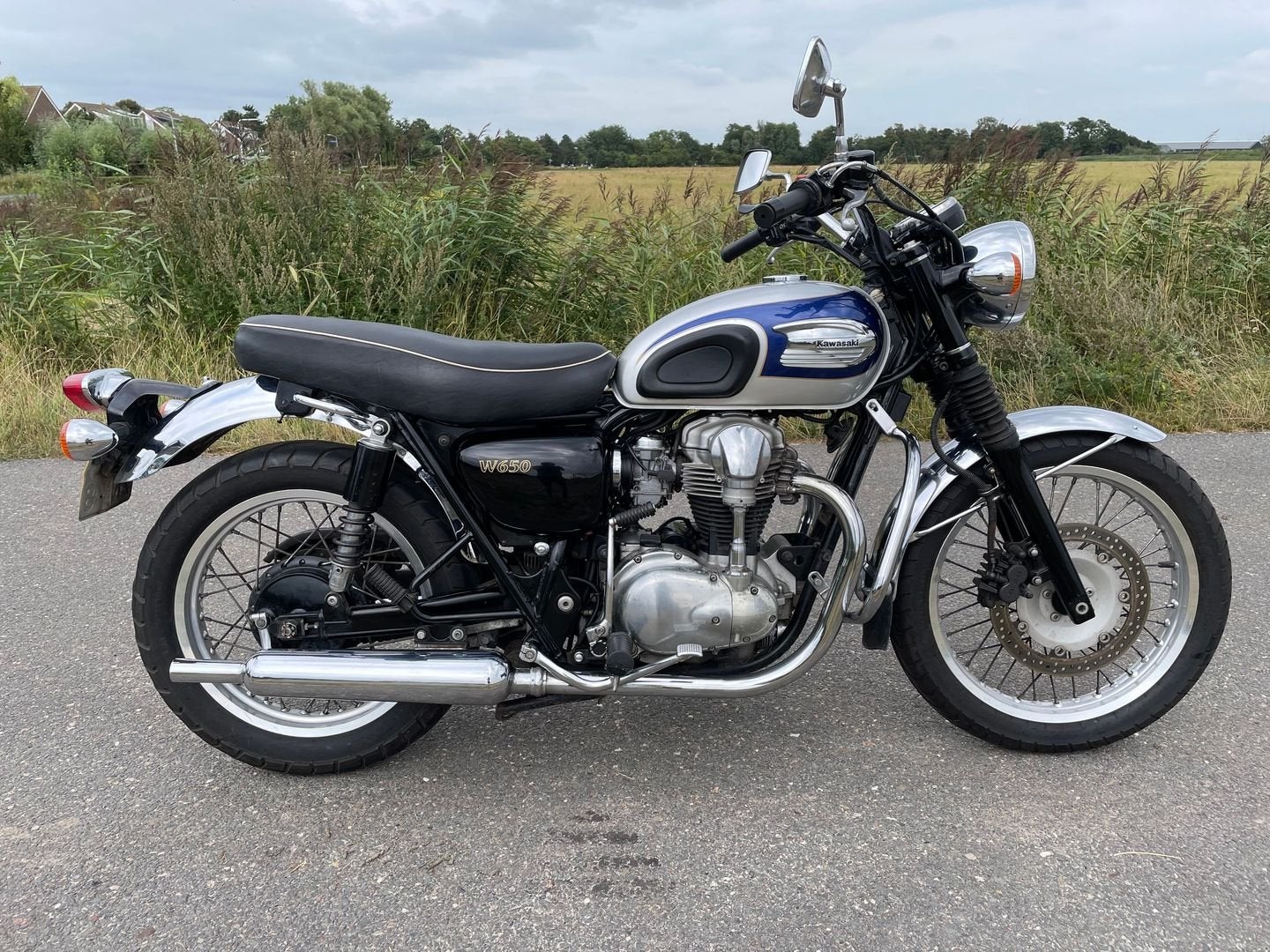 KAWASAKI W 650 (bj 2001), Motoren, Motorrijbewijs A, Bedrijf, Onbekend, KAWASAKI