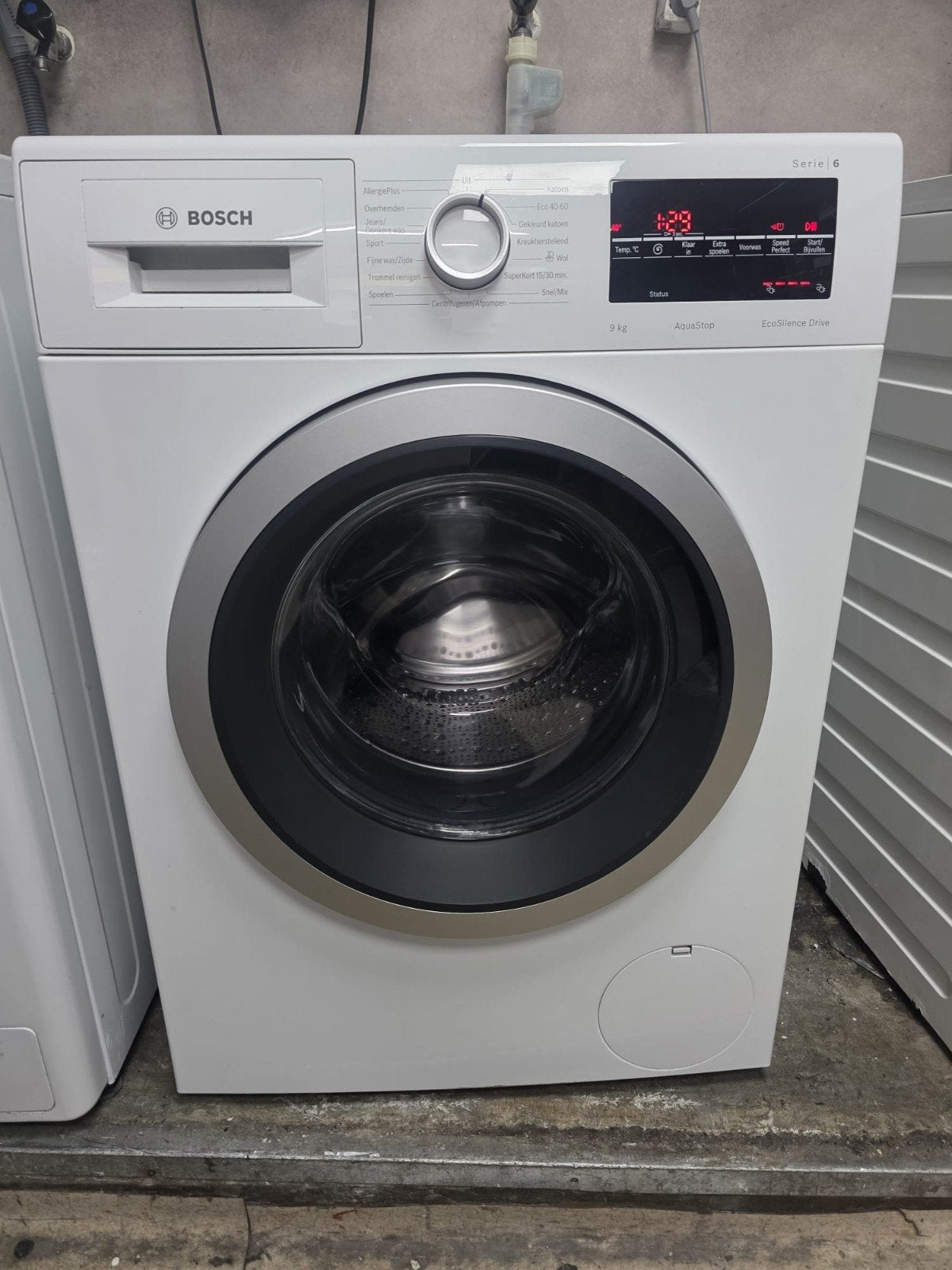 Bosch Serie 6 Wasmachine 9 kg - Zo goed als nieuw, Witgoed en Apparatuur, Ophalen of Verzenden