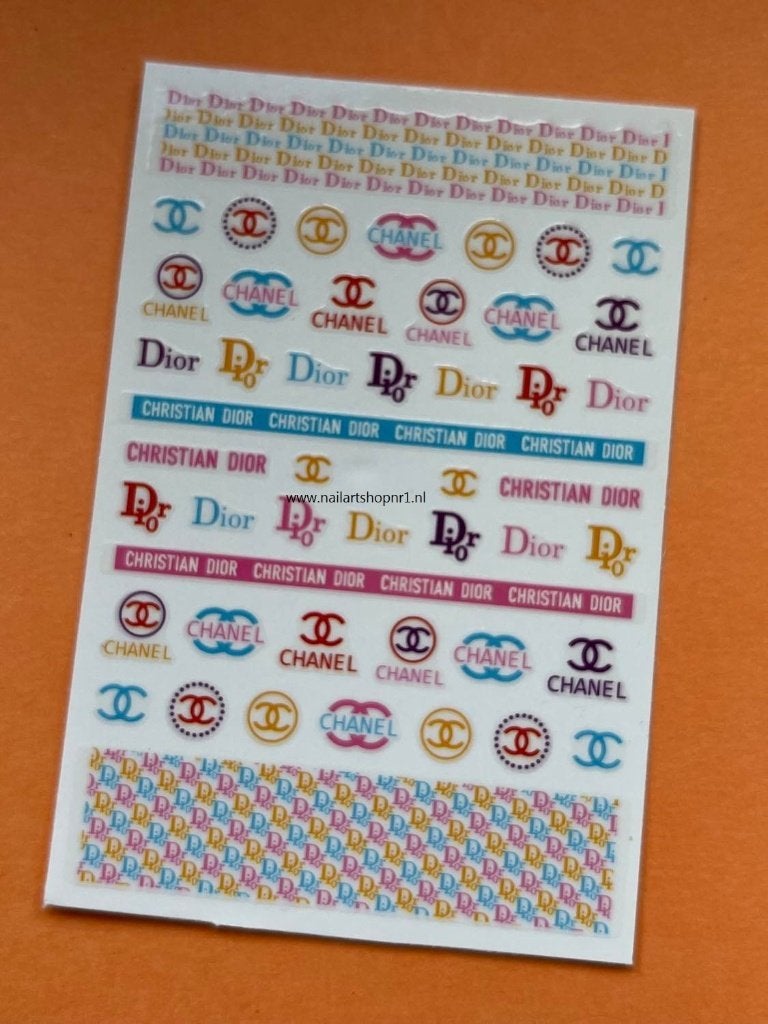 nagelstickers (nr27), Overige kleuren, Verzenden, Nieuw, Handen en Nagels