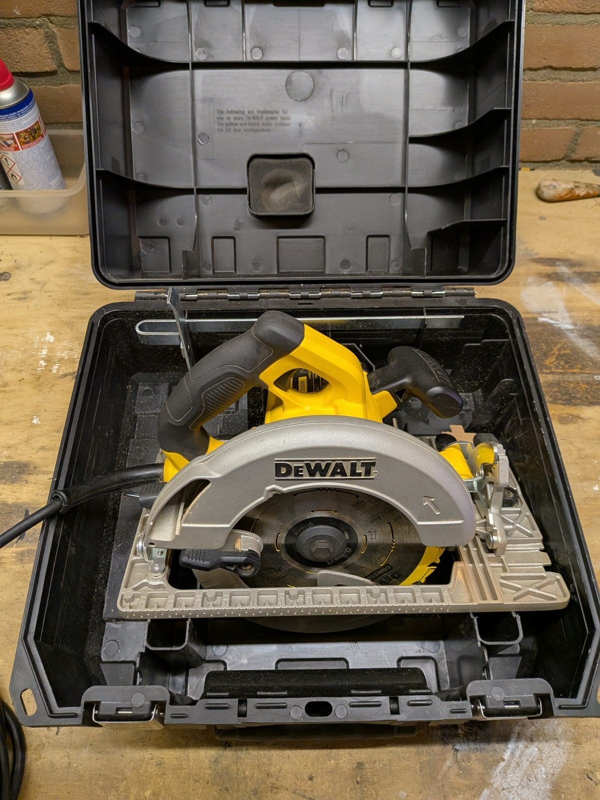 DeWalt cirkelzaag 190mm