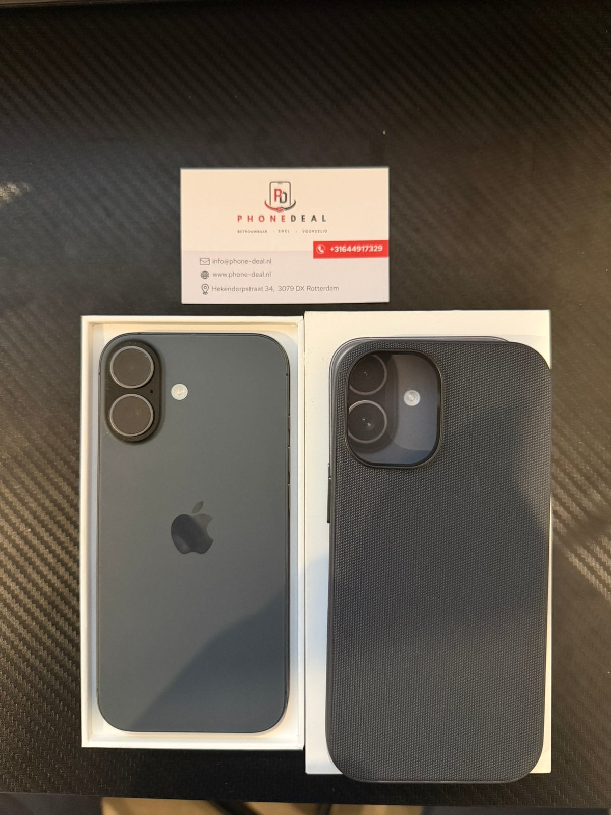 iPhone 17 256 gb zwart nieuw factuur + Garantie, 256 GB, Apple, Apple, Zwart