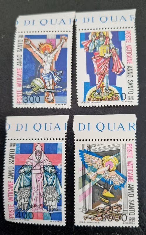 Vaticaanstad 1983 - Yvert 739-742 - Heilig Jaar  - Bbk, Ophalen of Verzenden, Postfris