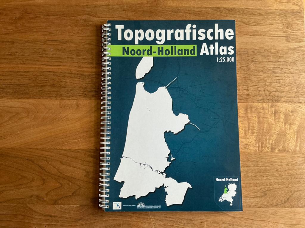 Topografische Atlas Noord-Holland, Overige atlassen, Ophalen of Verzenden, Zo goed als nieuw, 1800 tot 2000