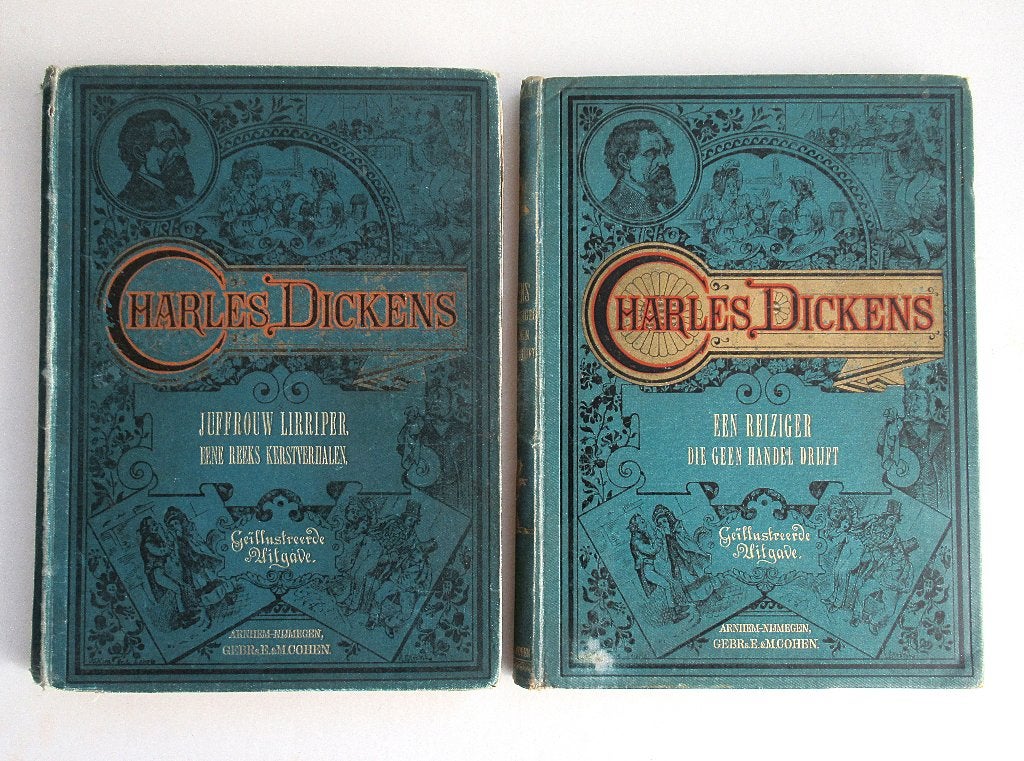 Twee boeken Werken van Charles Dickens, ca. 1920., Antiek en Kunst, Antiek | Boeken en Bijbels, Ophalen of Verzenden