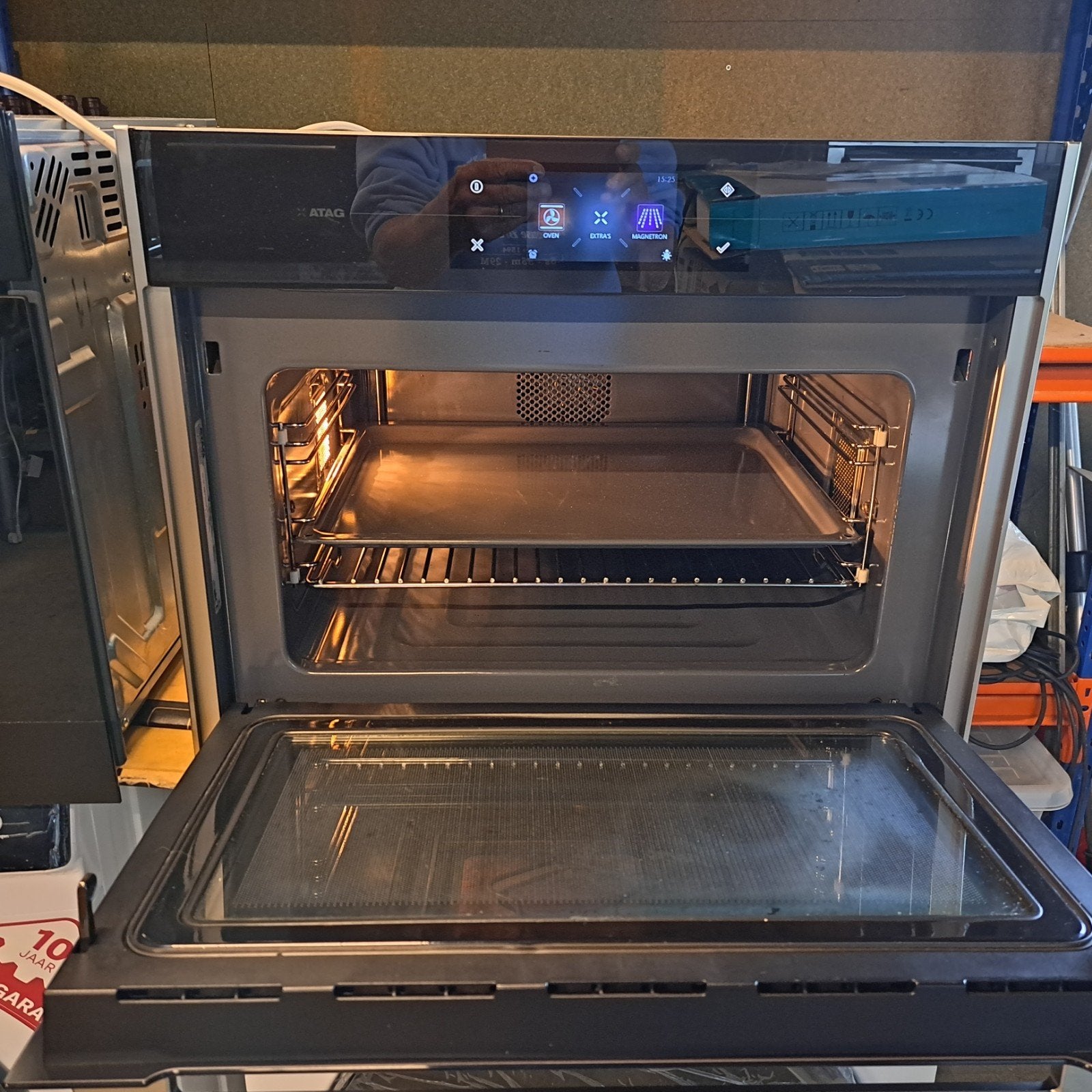 Schitterende ATAG CX4574M 50L combi OVEN uit de MAGNA-LIJN!!, Witgoed en Apparatuur, Ophalen, Combimagnetron, Zo goed als nieuw