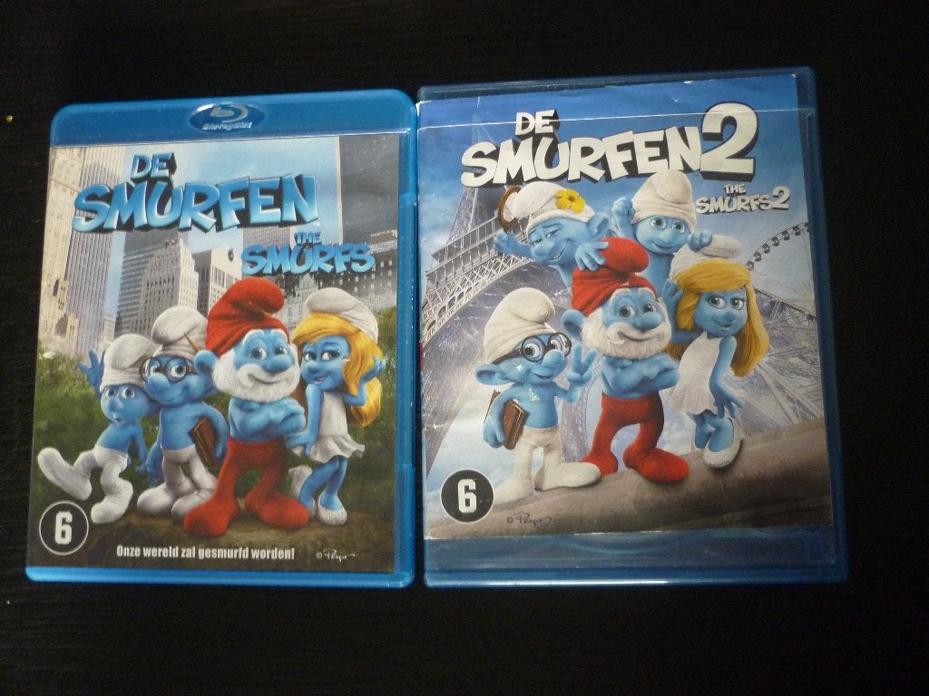 De Smurfen 1 & 2 (originele blu-rays) The  Smurfs, Nederlands, Film, Nederlands, Ophalen of Verzenden