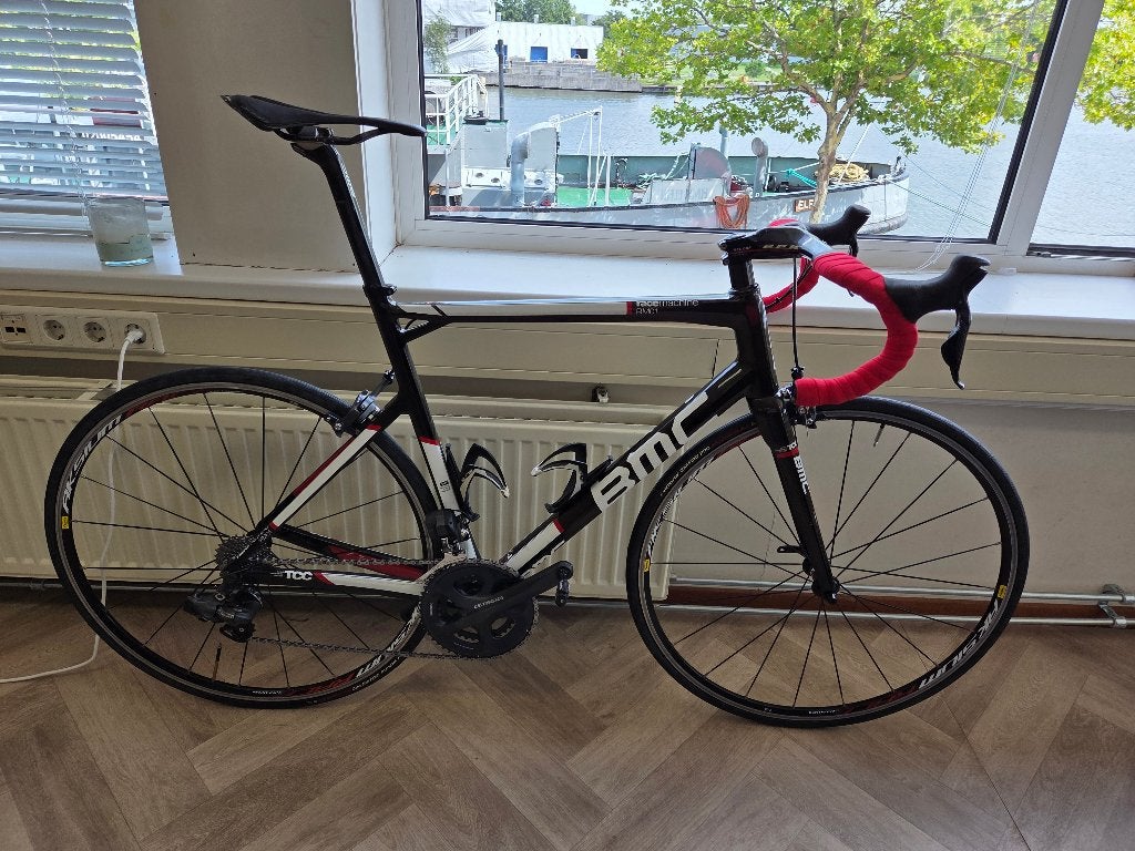 BMC Racemachine RM01, Carbon, Velgrem, Zo goed als nieuw, Meer dan 20 versnellingen
