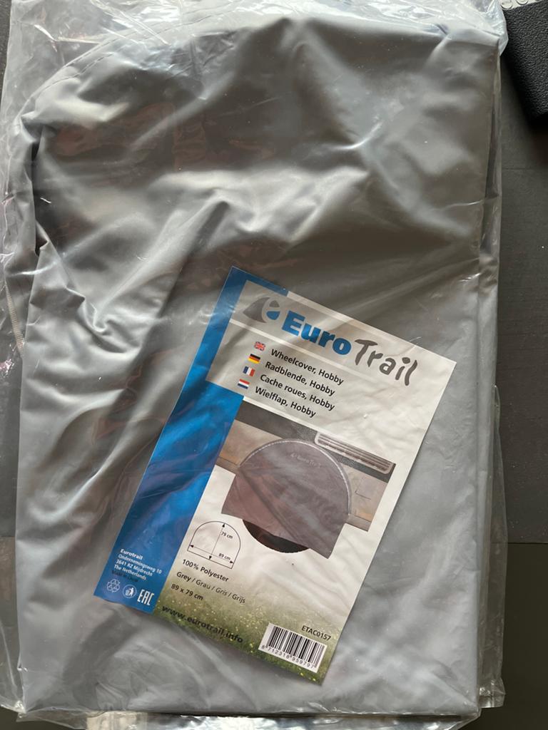 Euro Trail Wielflap Hobby Grijs 89 x 79 cm, Caravans en Kamperen, Caravan accessoires, Ophalen of Verzenden, Nieuw