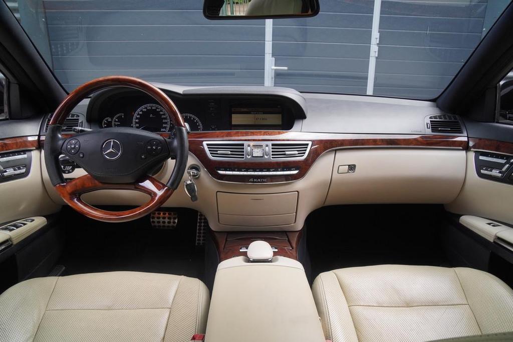 Mercedes-Benz S-klasse 350 L | YOUNGTIMER | AMG | PANO | HAR, Gebruikt, Beige, Zwart, Vierwielaandrijving