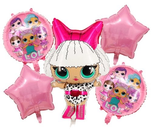 L.O.L. / LOL Surprise Doll - Folie Ballonnen Set / Ballon, Versiering, Contact@gatesgroup.nl, Verjaardag, Ophalen of Verzenden