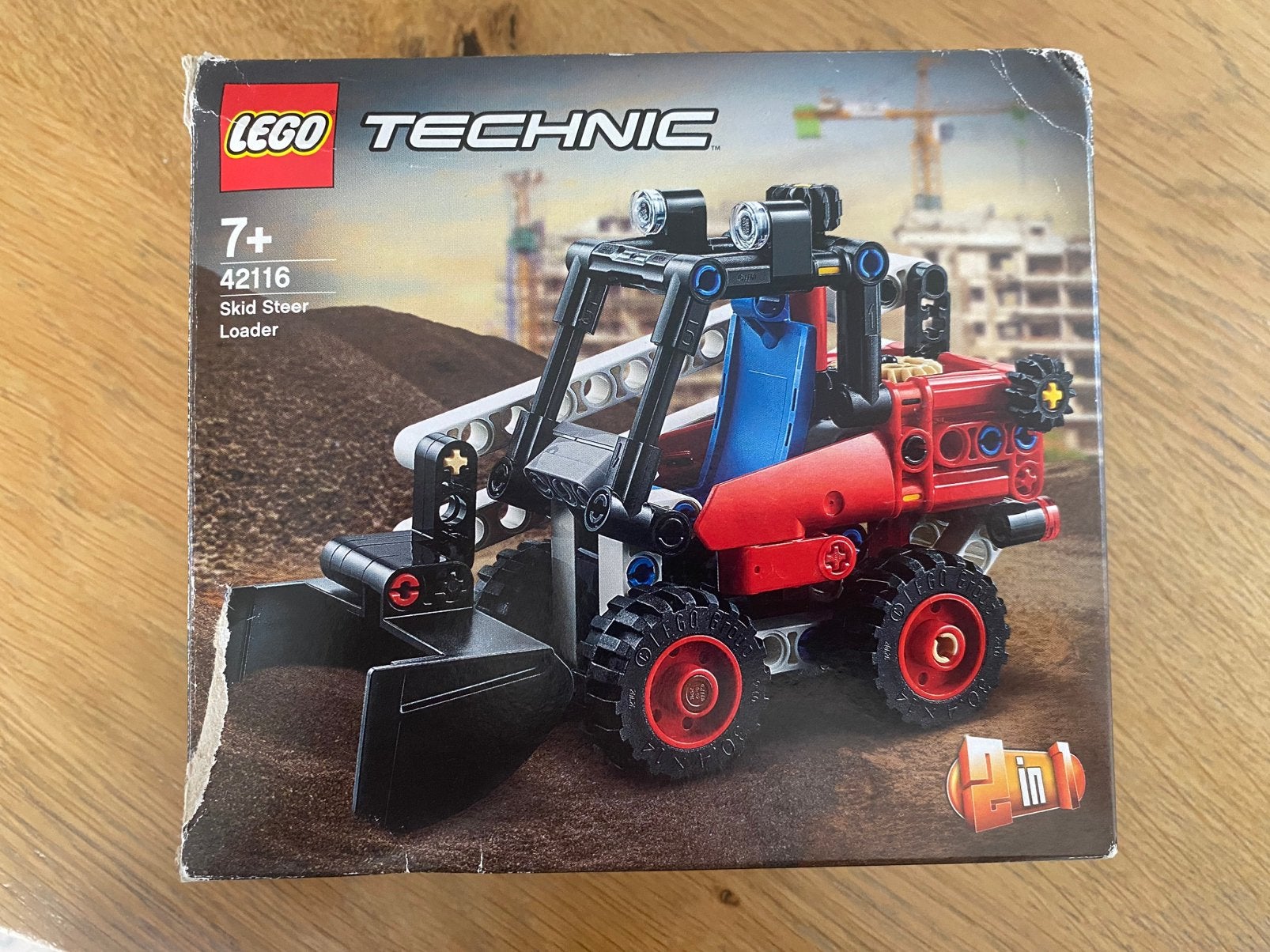 LEGO Technic Skid Steer Loader 42116 - Zo goed als nieuw, Ophalen of Verzenden, Zo goed als nieuw, Overige merken