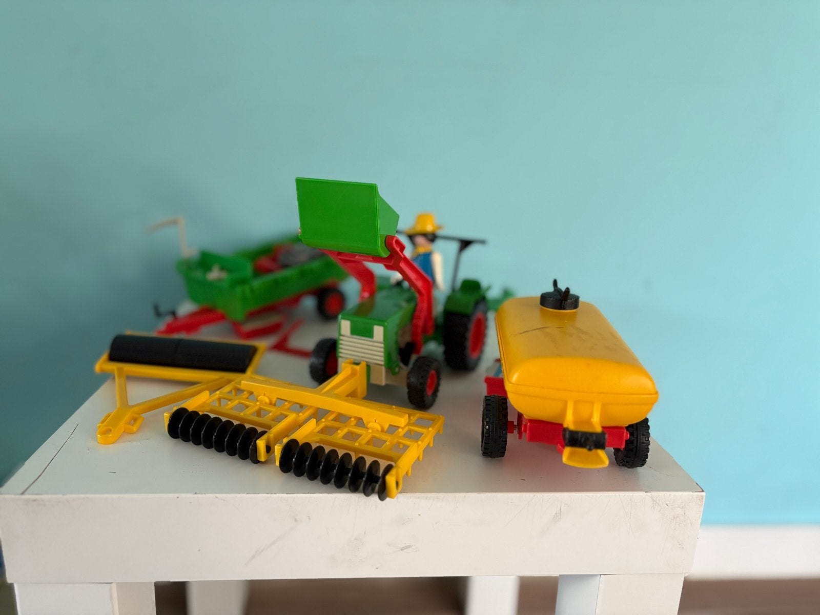 Playmobil Boerderij Set - Tractor met accessoires, Gebruikt, Complete set, Voertuig, Ophalen of Verzenden
