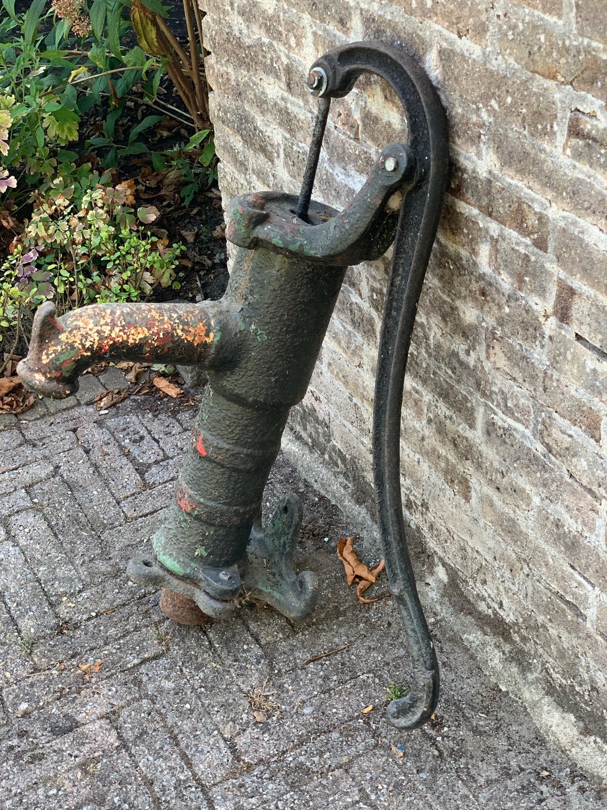 Oude gietijzeren waterpomp - 75cm hoog, Ophalen