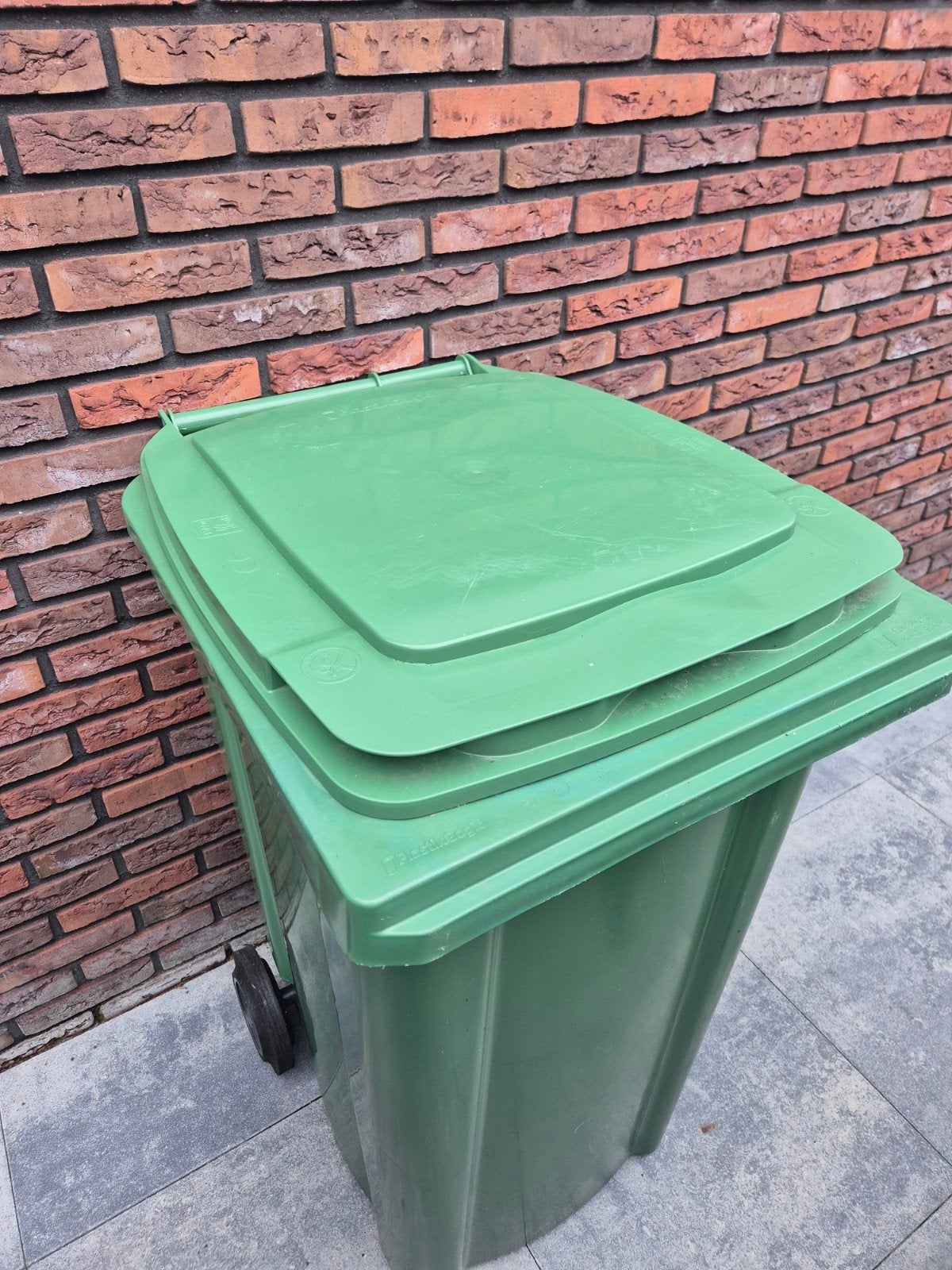 Groene kliko, container, afvalbak, 40 liter of meer, Ophalen, Kunststof