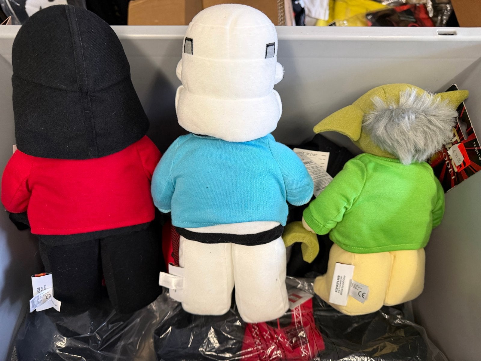 Lego Star Wars Kerst Knuffel Darth Vader, Stormtrooper, Yoda, Ophalen of Verzenden, Nieuw, Overige typen, Star Wars
