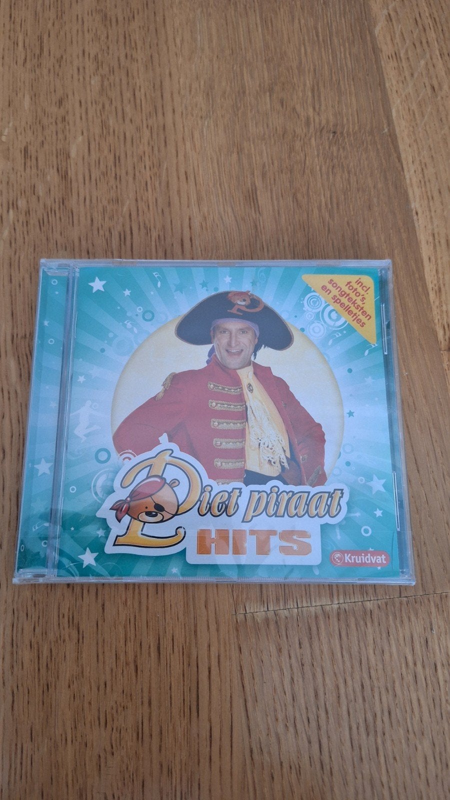 Piet Piraat Hits CD - Nieuw in verpakking, 3 tot 5 jaar, Ophalen of Verzenden, Inclusief boekje, Album