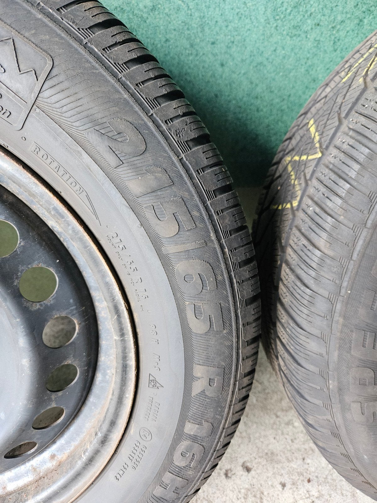 Winterbanden met velgen voor Renault Captur (incl. sensoren), Ophalen, 16 inch, Banden en Velgen, Winterbanden