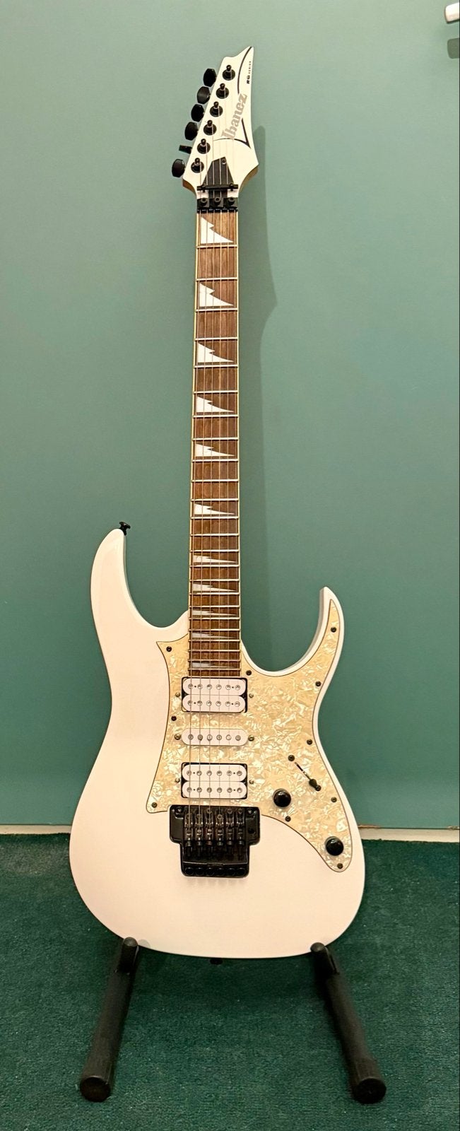 Ibanez RG350DX elektrische gitaar, Ophalen, Zo goed als nieuw, Solid body, Ibanez