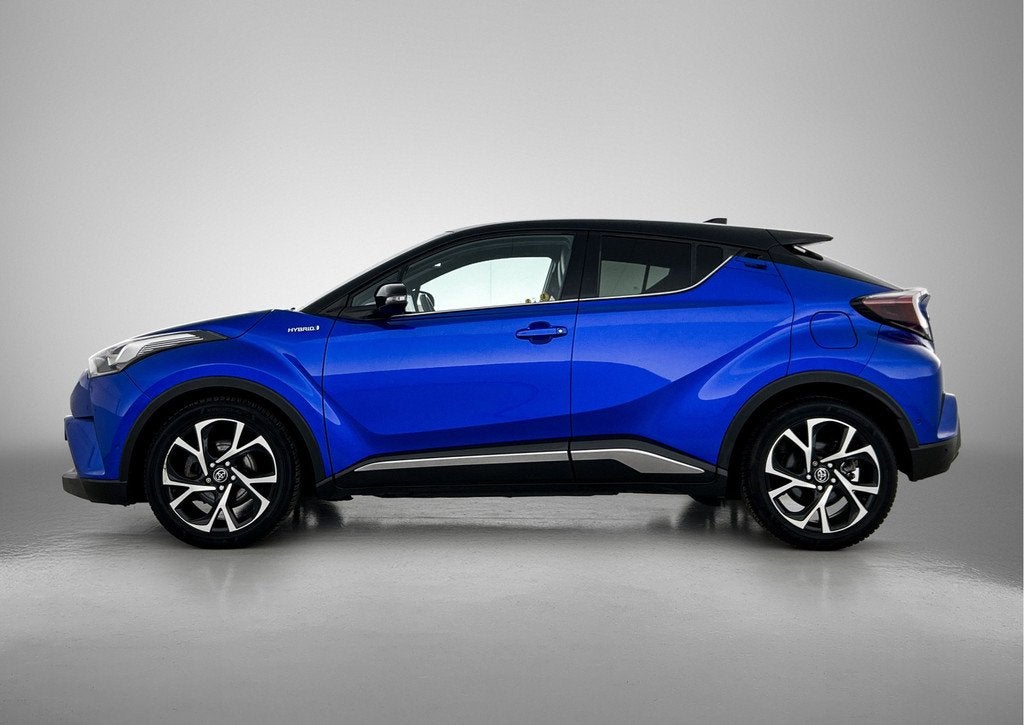 Toyota C-HR 1.8 Hybrid Bi-tone Plus | Dealer onderhouden | J, 12 maanden, 4 cilinders, Blauw, Automatische klimaatregeling