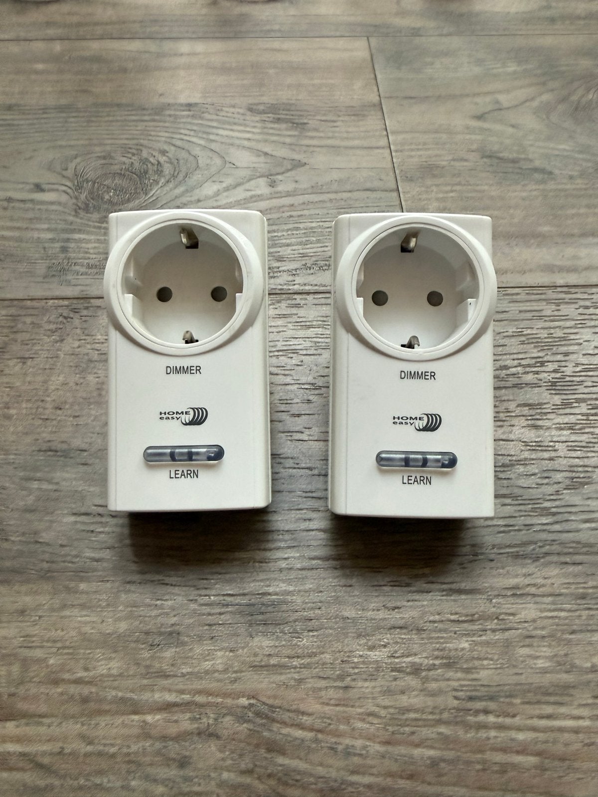 2x Home Easy HE878 draadloze dimmer 433,92 MHz, Wit, Overige merken, Gebruikt, Kunststof