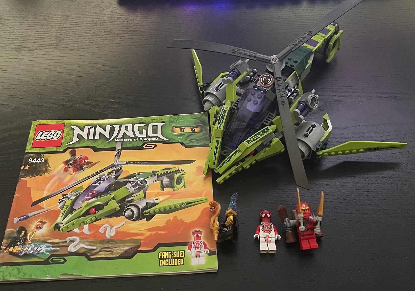 Lego ninjago set 9443, Lego, Ophalen of Verzenden, Compleet, Zo goed als nieuw