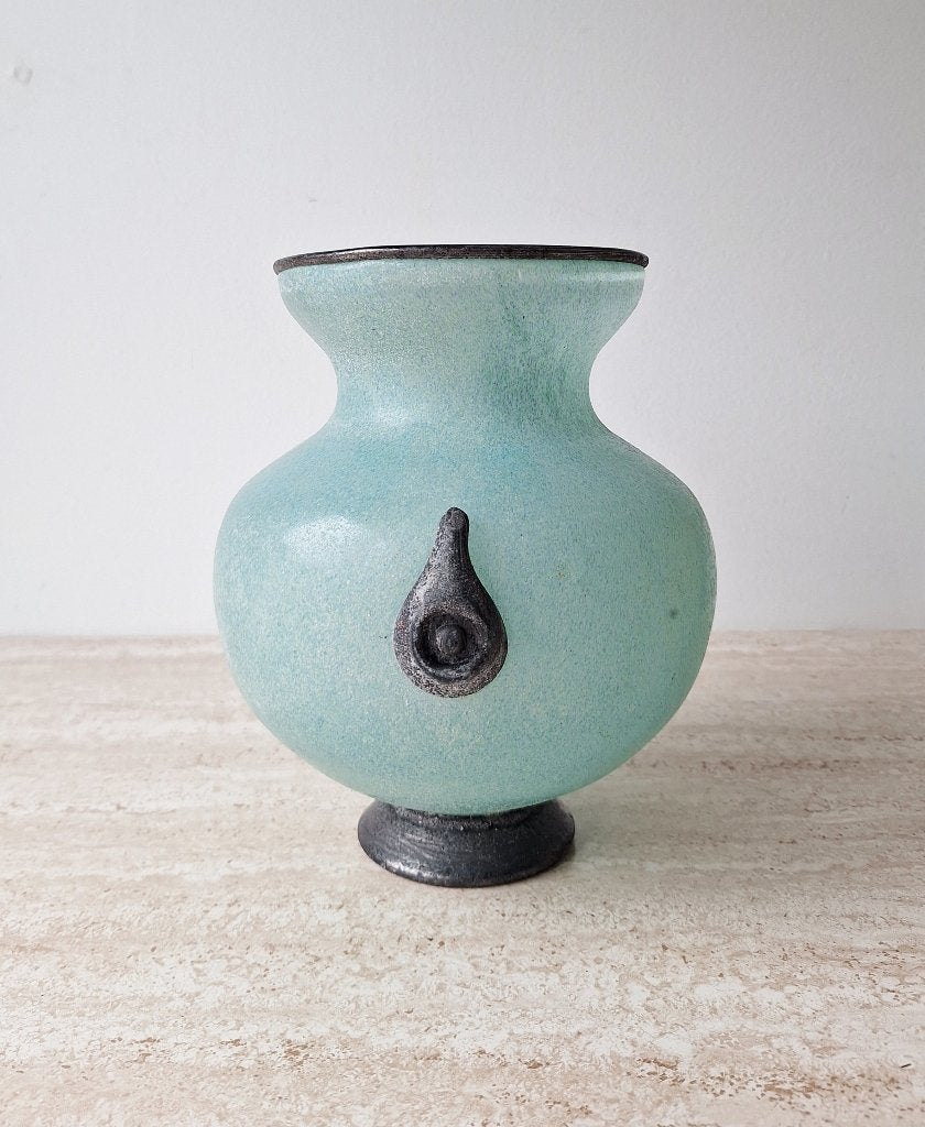 Vintage Murano Scavo vaas, Ophalen of Verzenden