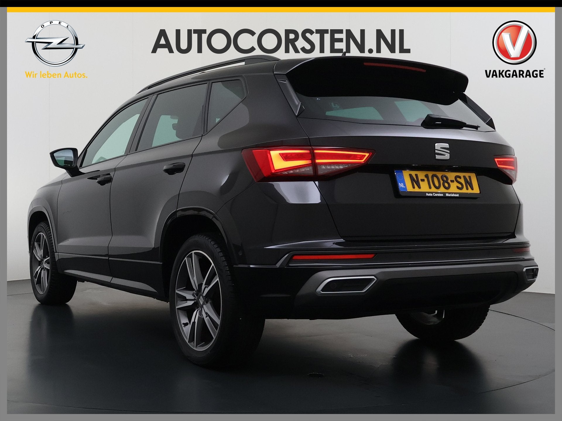 SEAT Ateca T 111PK FR Pano-Dak Virtual Cockpit Navi Camera B, Voorwielaandrijving, Automatische klimaatregeling, Gebruikt, 1246 kg