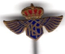 KLM email op koper vliegmaatschappij speldje ( J_106), Verzenden, Nieuw, Transport, Speldje of Pin