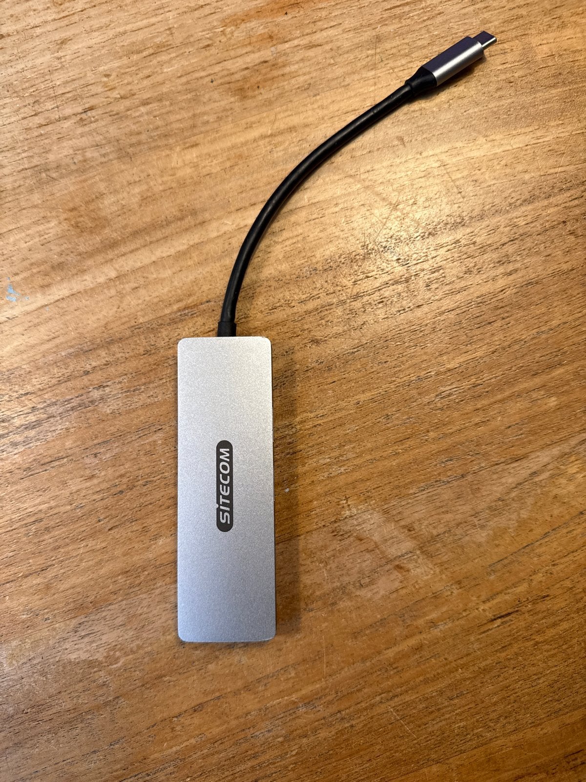 Sitecom CN-5501 5-in-1 USB-C Multiport Adapter 4K 30Hz, Ophalen of Verzenden, Zo goed als nieuw
