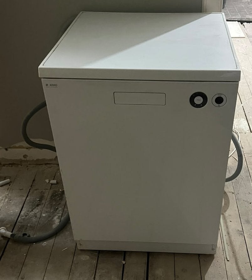 Vaatwasser Asko, Ophalen, Gebruikt, Wit, 50 tot 100 cm