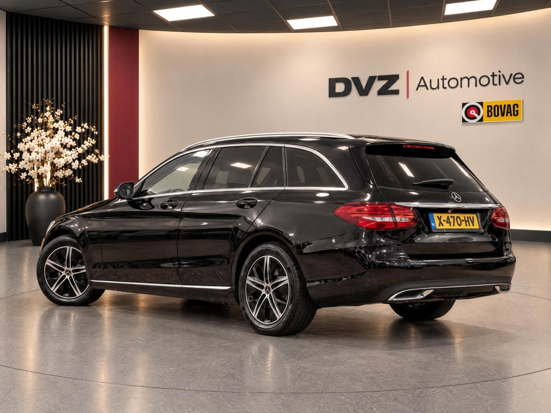 Mercedes-Benz C-klasse Estate 180 d Premium Pack | ACC | Cam, Auto's, Dealer onderhouden, Achterwielaandrijving, 4 cilinders, Leder