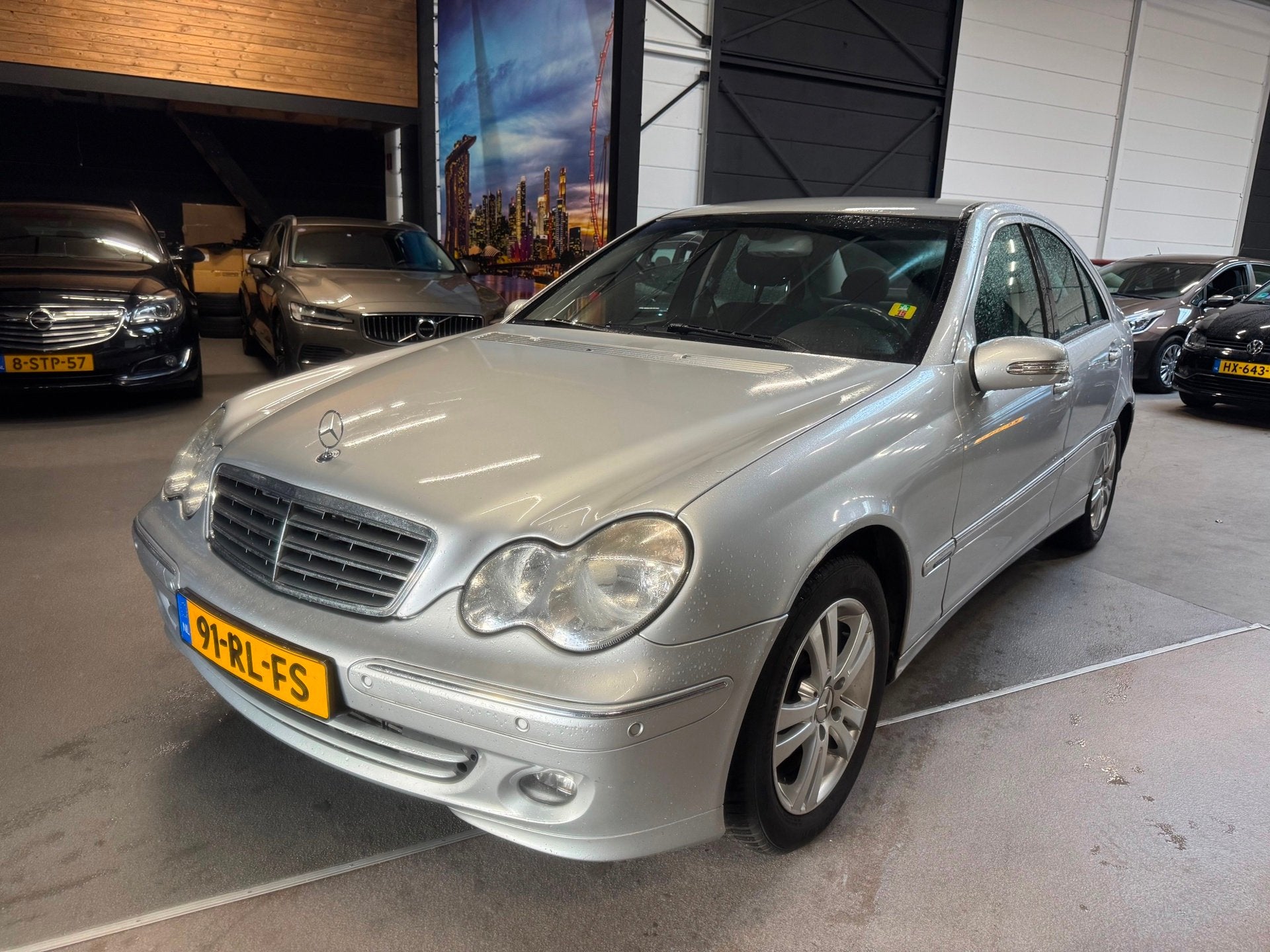 Mercedes-Benz C-klasse 200 K. Elegance Automaat,1e Eigenaar,, Auto's, Automaat, Achterwielaandrijving, Gebruikt, 4 cilinders