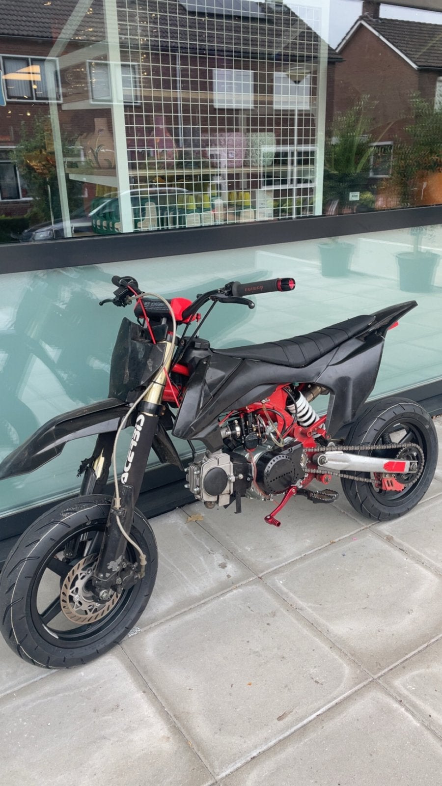 Mini Supermoto 125cc - snel!, Ophalen of Verzenden, Gebruikt
