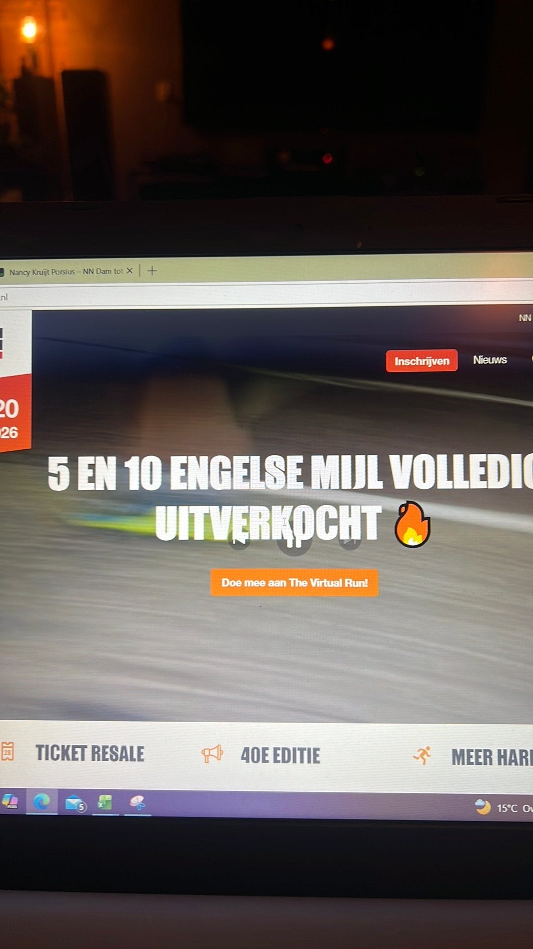 Dam tot dam loop 2026 10 mile, Tickets en Kaartjes, Twee personen, September