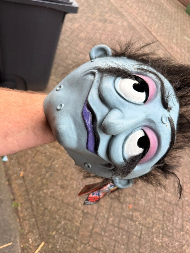 TE KOOP YETCH MASKER MAD MONSTER PARTY 1967, Halloween of Griezel, Kostuum, Nieuw, Info@ameezingvught.nl