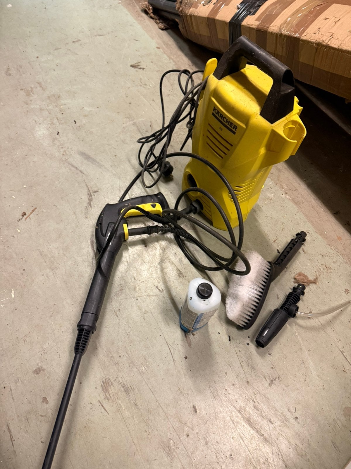 Karcher K2, Ophalen, Zo goed als nieuw, Dompelpomp