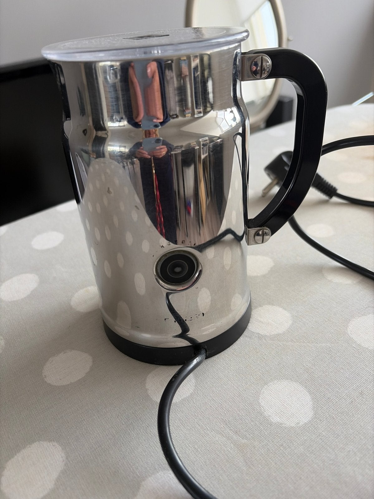Nespresso Aeroccino melkopschuimer, Overige modellen, Overige typen, Ophalen of Verzenden, Zo goed als nieuw